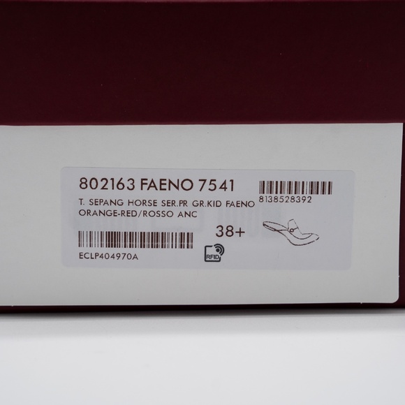 size 38.5G 8.5 US Gucci Princetown Horsebit Print Orange Mules Slip On - Picture 11 of 11